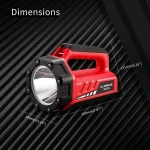 Klarus RS10 Searchlight – 800 Lumens – USB Rechargeable