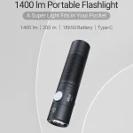 NEXTORCH 4TOOL 1400 Lumens Rechargeable EDC Flashlight