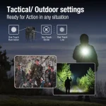 Klarus XT2CR Pro Tactical Flashlight 2100 Lumens Ultra-Bright LED