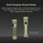 Olight Seeker Ultra High Power Flashlight Olive Green
