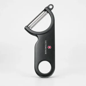 Victorinox Potato Peeler with Blemish Remover - Black