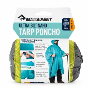 Sea to Summit Ultra-Sil Nano Tarp Poncho — Lime