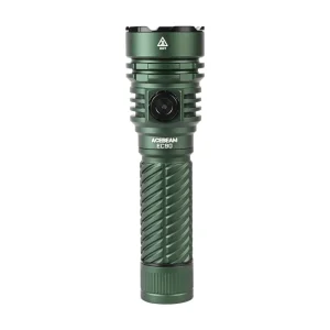 ACEBEAM EC90 Long Range EDC Flashlight, Dark Green With New UI