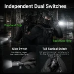 NEXTORCH P91 Dual Switch Flashlight 5000 Lumens