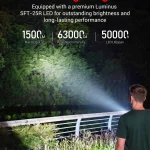 Klarus EP10 PRO Compact Long-Throw Flashlight 1500 Lumens