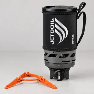 Jetboil Zip 0.8L Portable Fast Boil Stove with Easy-Turn Knob Igniter - Carbon