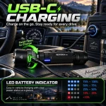 NEXTORCH P91 Dual Switch Flashlight 5000 Lumens