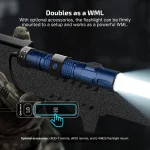 OLIGHT Warrior Ultra 2500 Lumens Tactical Flashlight with OAL