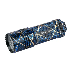ACEBEAM X20-R Tactical Flashlight 8xSFT-25R 6500K 8000lm, BLUE SFT25R 6500K