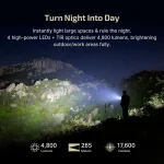 Olight Seeker Ultra High Power Flashlight Olive Green