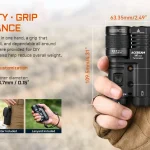 ACEBEAM Terminator M1 2.0 Dual Head LEP/LED Flashlight