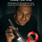 Klarus EP10 PRO Compact Long-Throw Flashlight 1500 Lumens