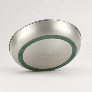 Sea to Summit Detour Stainless Steel Plate Laurel Wreath underside studio view