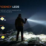 ACEBEAM X20-R Tactical Flashlight 8xSFT-25R 6500K 8000lm