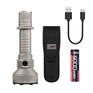 ACEBEAM L35 2.0 Duty Flashlight 5000lm XHP70.3 HI, Grey 6500K